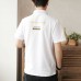 Short-sleeved Mens T-shirt Loose Collar Cotton Golf T-Shirts